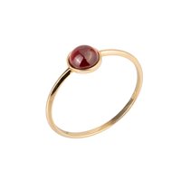 Anello Rebecca Donna Jolie in Oro giallo Granato GJOAOR81 - GJOAOR81